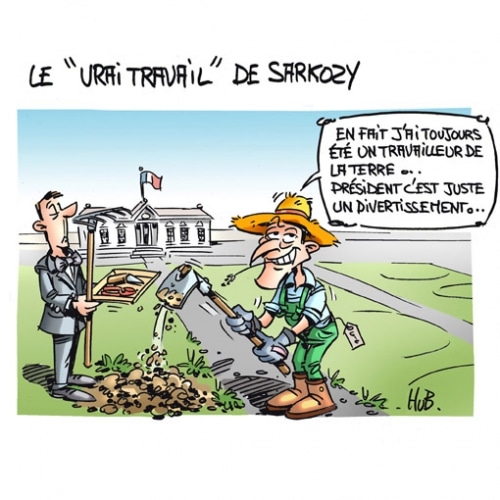 Le « vrai travail » de Sarkozy